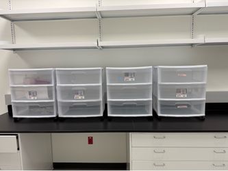 Sterilite 3 Drawer Carts Qty 23