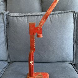 Climax Red Rustic Bottle Capper Vintage Press