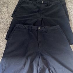 DICKES WORK SHORTS.  (36) WAIST 