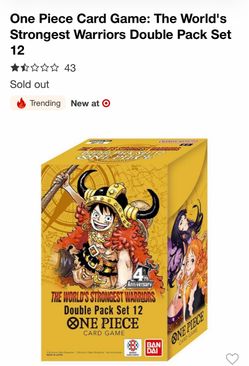 One Piece Card Game: The World's Strongest Warriors Double Pack Set