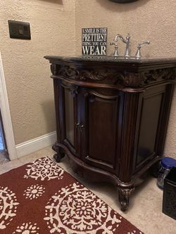 Pure Wood and Marble KOHLER Sink Vanity
