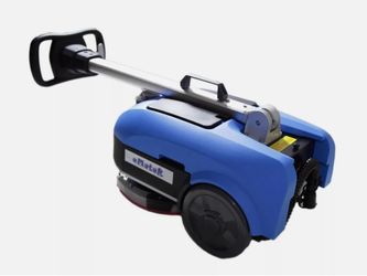 11" Brush Walk Behind Floor Scrubber 200W Motor w/24V 12Ah Battery Powered