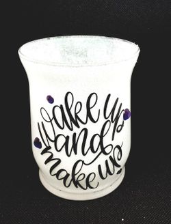 Wake up and Make up brush holder