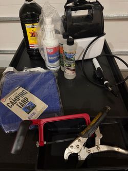 Tray of valuable home improvement items - all for $20