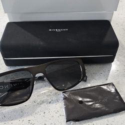 New GIVENCHY GV 7204/S Unisex Silver Tone Square Sunglasses