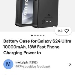 Battery Case Galaxy S24 Ultra