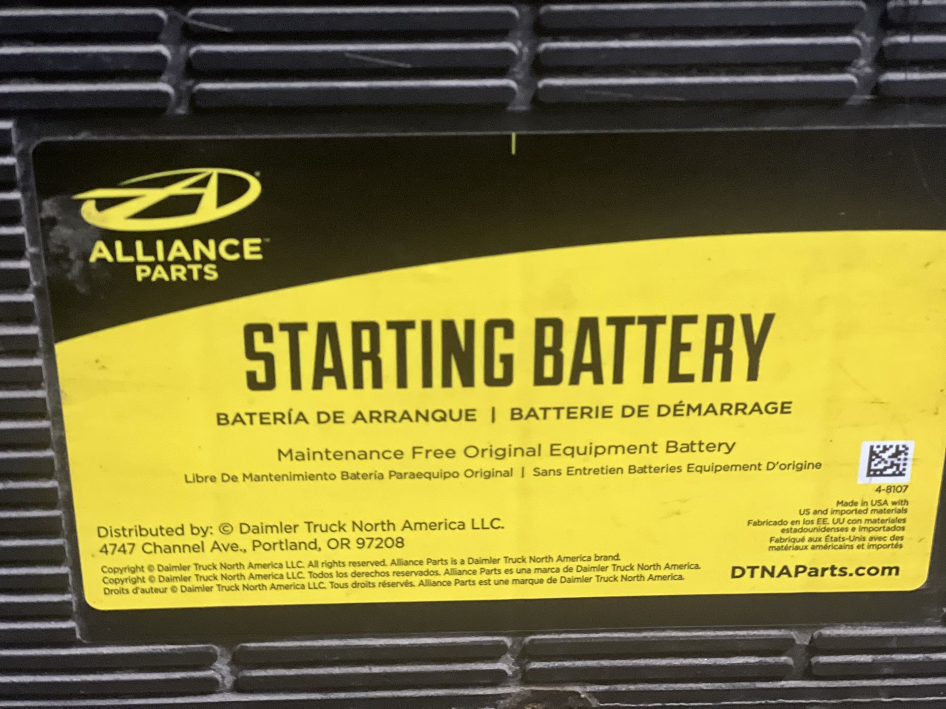 Truck Battery 