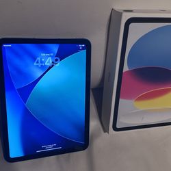 Apple iPad (10.ª generación Wifi+Cell Like New In Box With Case $370 Firm Price 