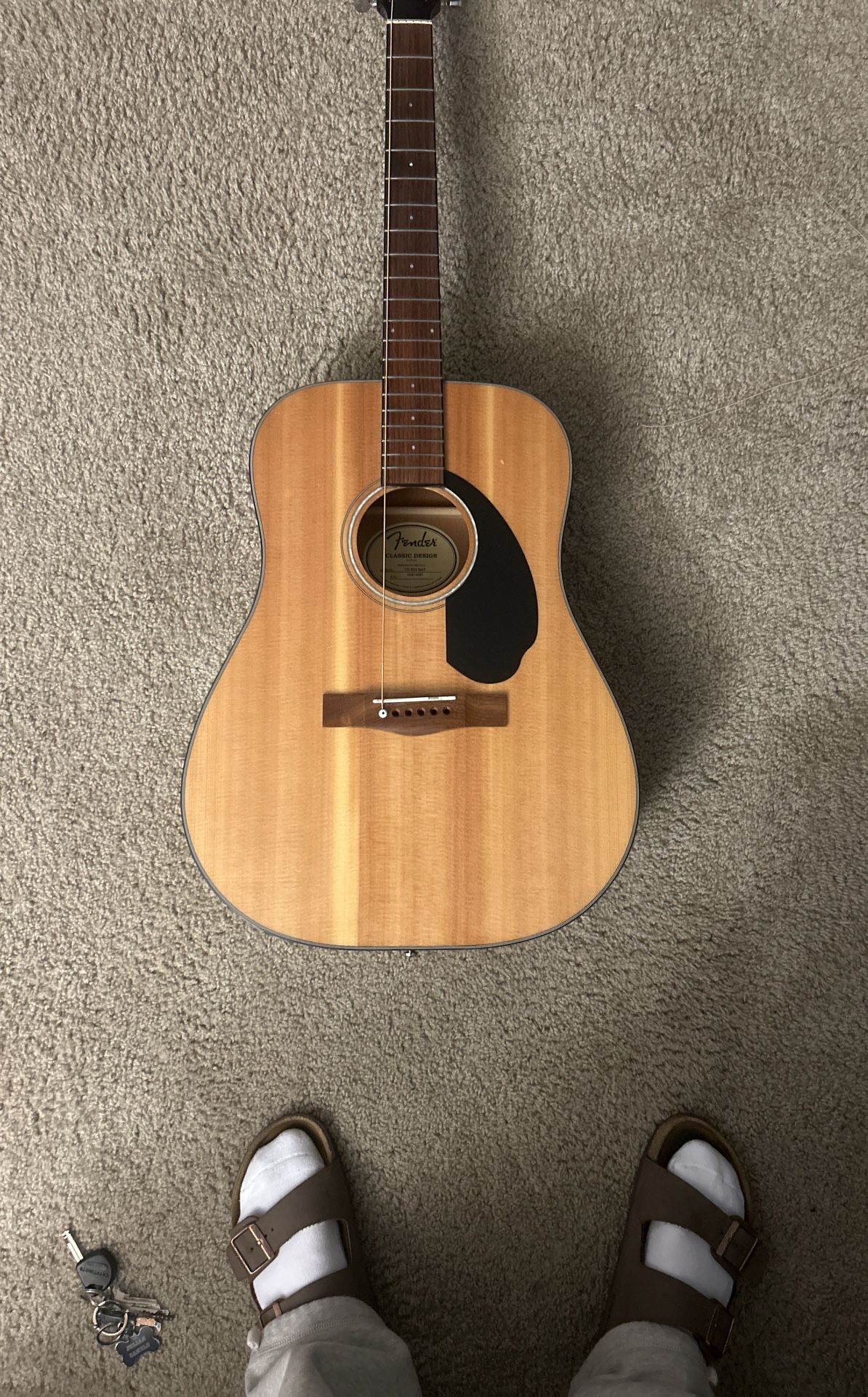 fender cd60 six string