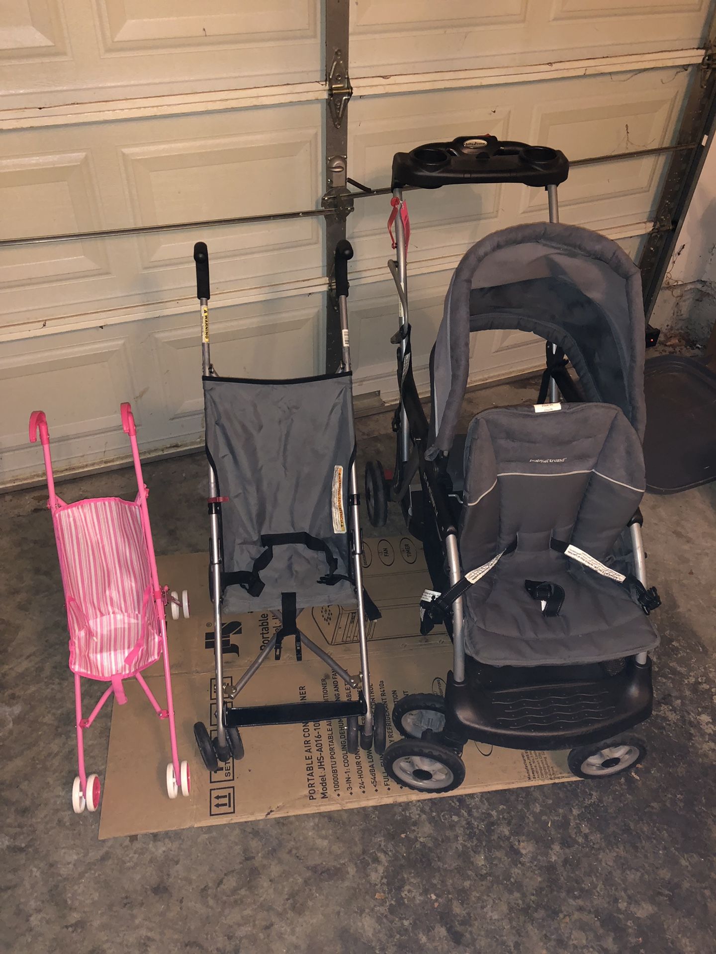 3 strollers for 75$!!! price negotiable