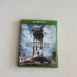 Xbox one Star Wars Battlefront game