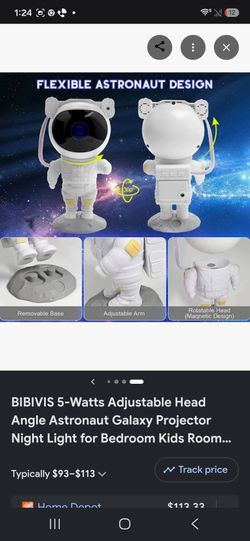 Space man projector