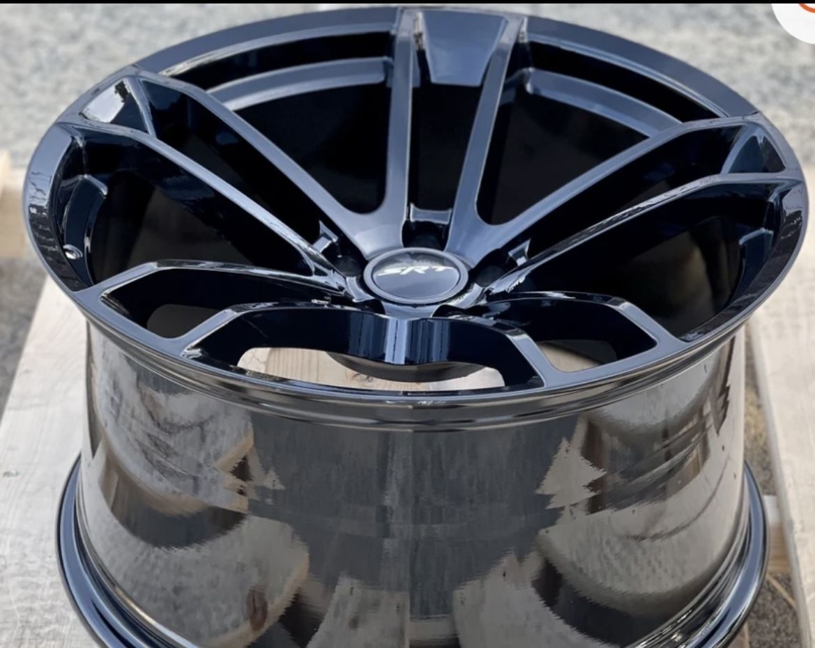 Dodge Demon Scratpack Widebody 20 X11 New Srt Style Rims Set