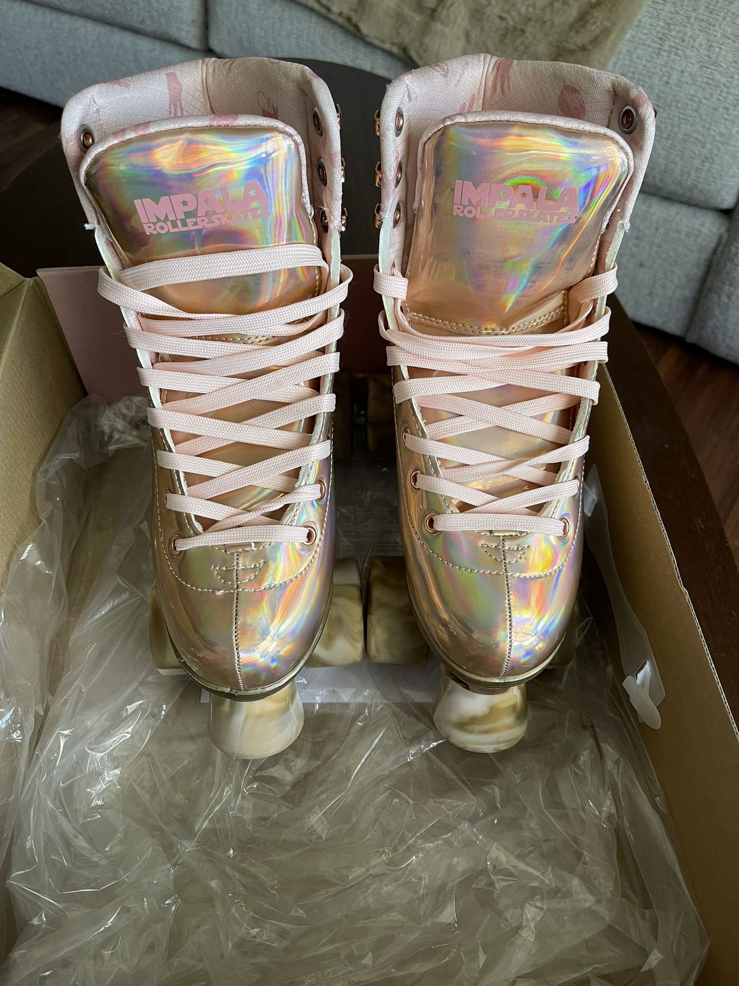 Impala Quad Skate Marawa Rose Gold Size 6