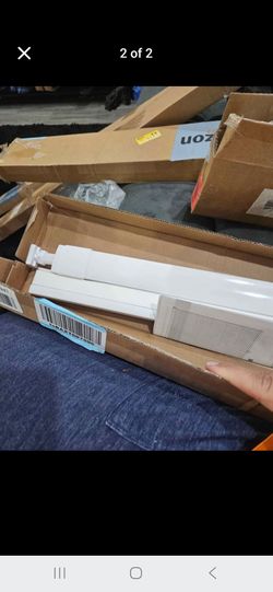 White LED Cordless Cellular Shades 19"W x 36"H White