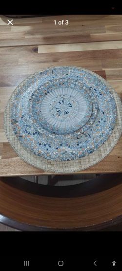 Desert Plate - Luca Mosaic - Porcelain