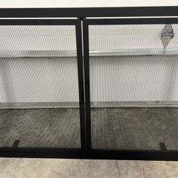 Free Standing Fireplace Door Screen New