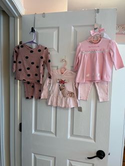 9- months, old girl clothes$5 each and $2 each onesies