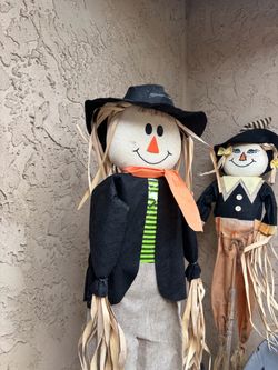Set of Scarecrows