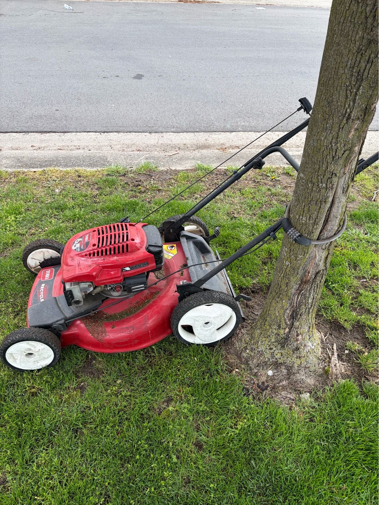 Toro self propelled mower