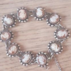 Antique Cameo Bracelet / Price Drop