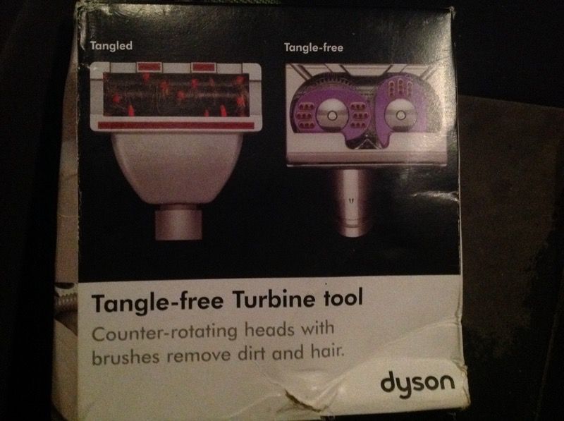 Dyson Vacuums Tangle Free Turbine Tool attachment