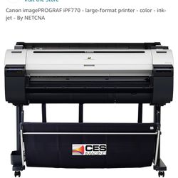 Canon imagePROGRAF iPF770 - large-format printer - color - ink-jet 