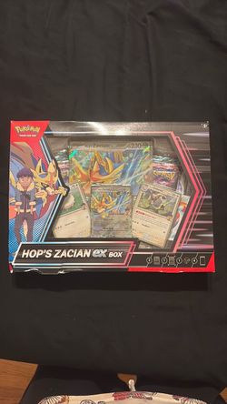 Pokémon Hop's Zacian ex Box