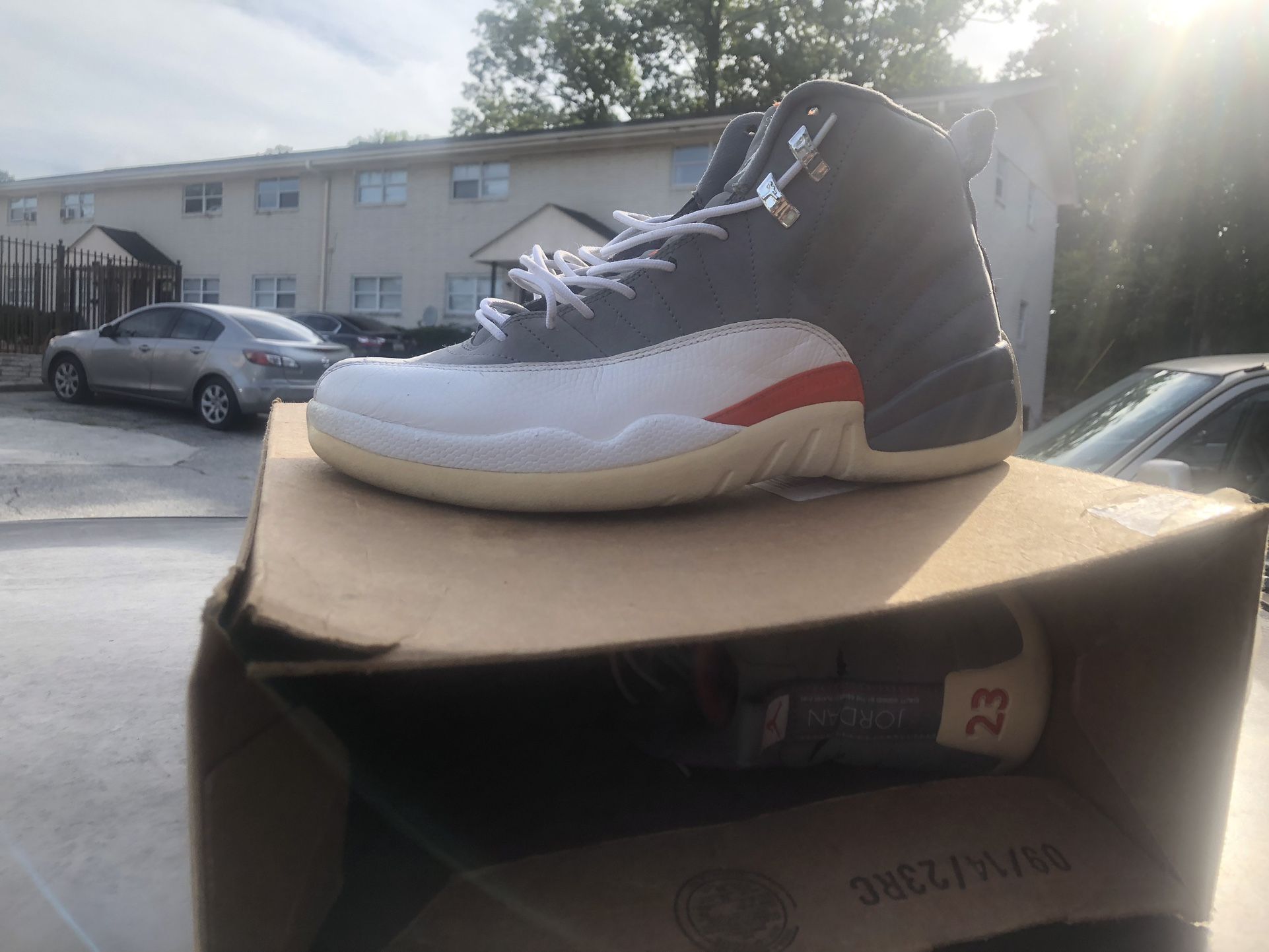 Jordan 12 Cool Grey Size 11