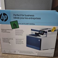Brand New HP Color LaserJet Pro MFP 4301fdw – Sealed in Box