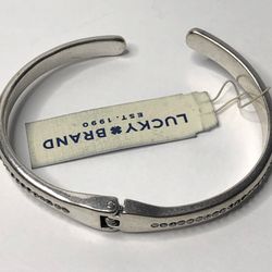 Lucky Brand Pave Hinge Cuff