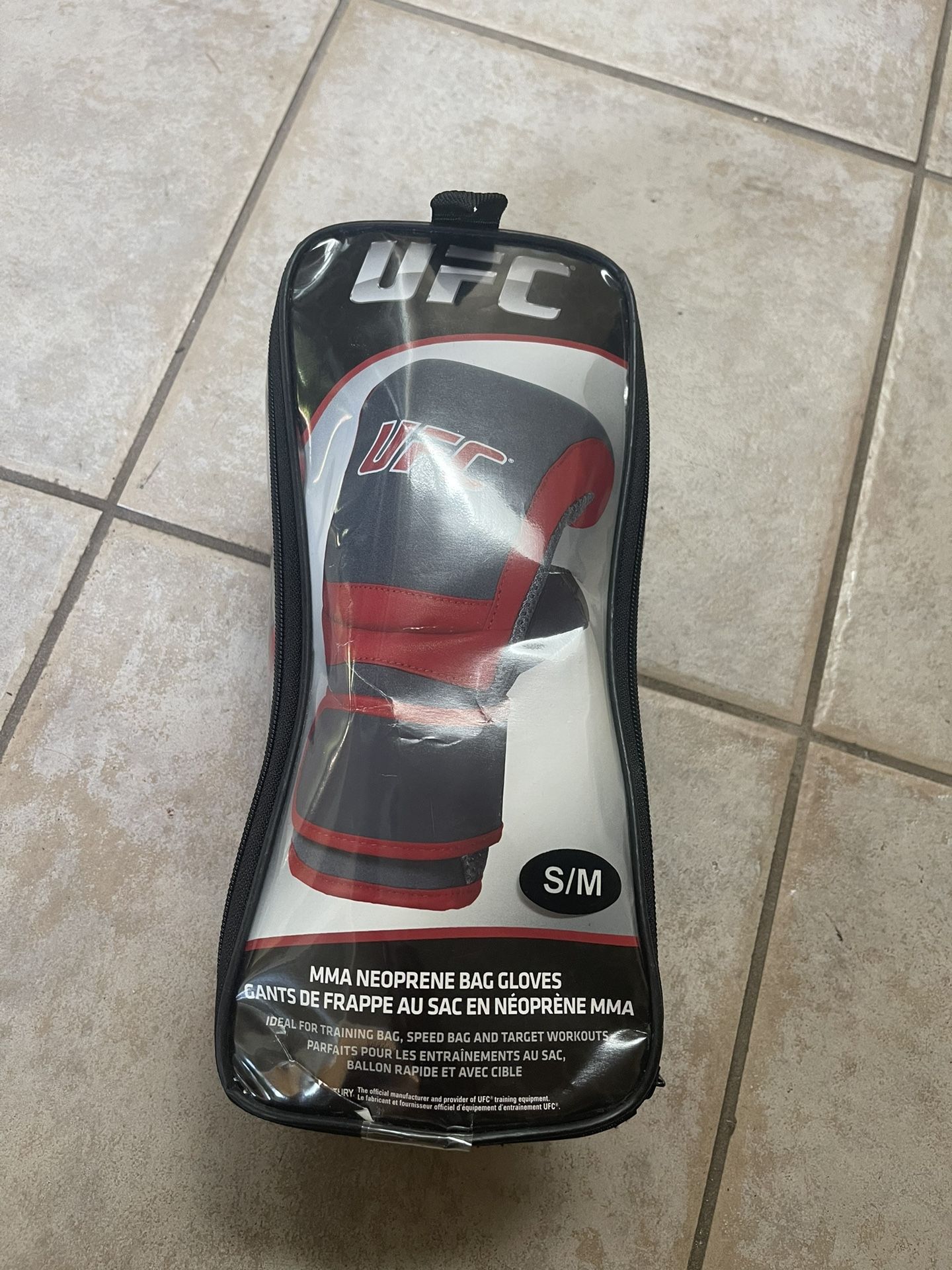 UFC MMA neoprene bag gloves size S/M