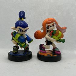 Splatoon Amiibo Inkling Girl Inkling Boy Super Smash Bros. Nintendo Switch Wii U