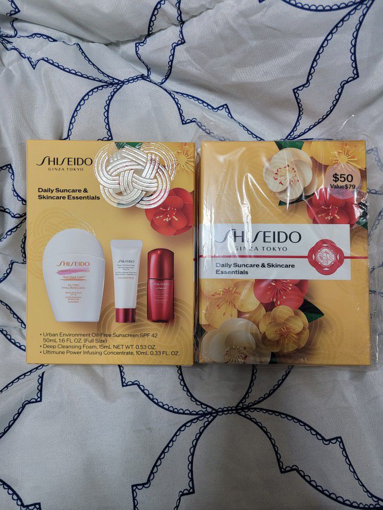 2 Shiseido Daily Suncare & Skincare Essentials