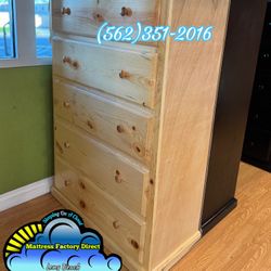 Natural Pinewood Jumbo Dresser