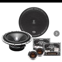 Skar Audio SPX-65C | 6.5" 400 Watt 2-Way Component Speaker System