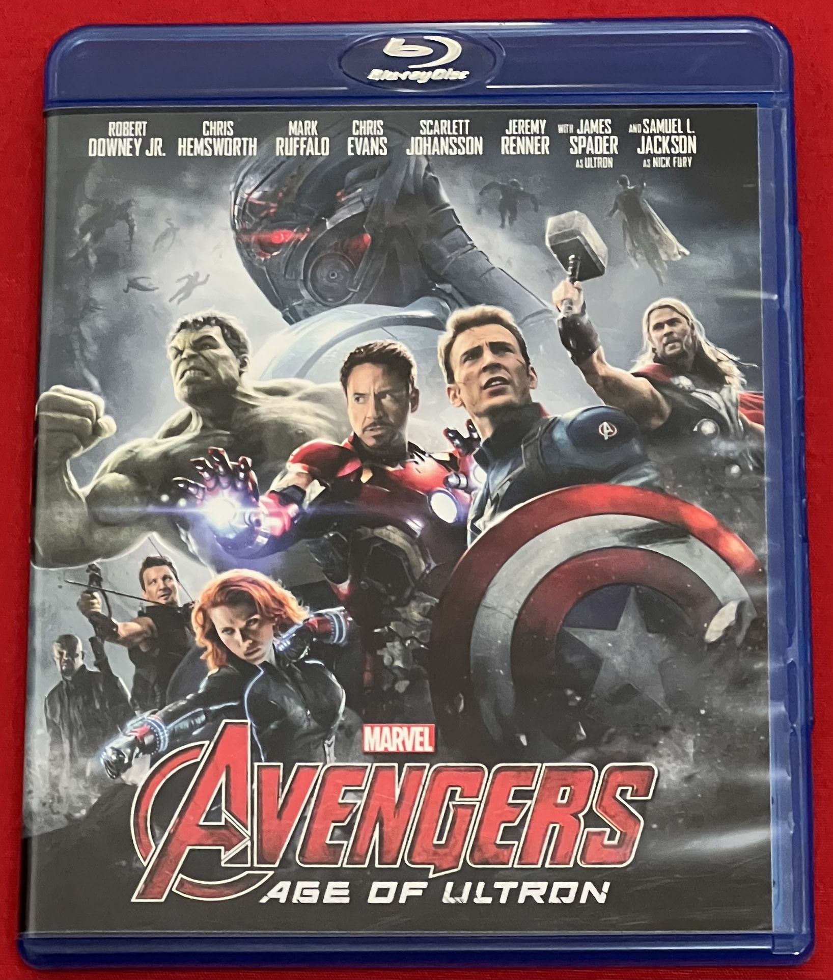 Marvel Avengers Age Of Ultron Blu-Ray