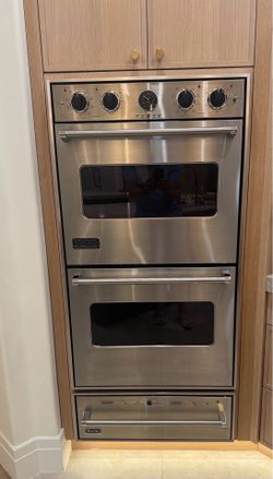 Viking double oven