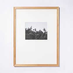 (3 FRAMES) 18" x 24" Matted to 8" x 10" Gallery Frame Natural Wood - Thresholdâ„¢ designed with Studio McGee: Beveled Acid-Free Mat