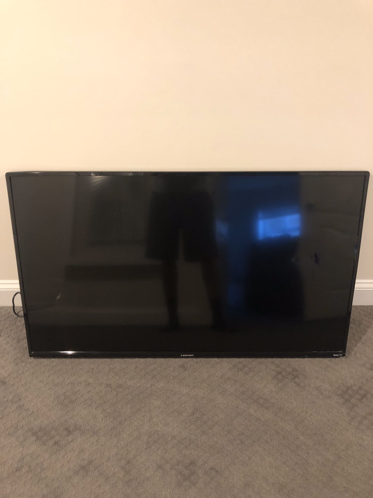 55 inch Element Smart TV. (Cracked screen)