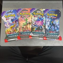 Pokémon Booster Packs Temporal Force