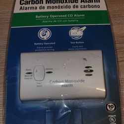 Carbon Monoxide Detector 