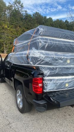 King Pillowtop Set New In Plastic Free Delivery In Atlanta 