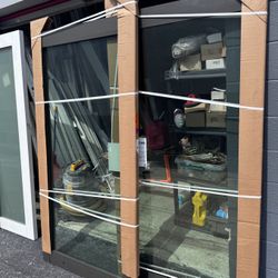 72x80 CWS Impact Sliding Glass Door