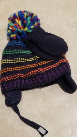 Baby Winter Hat And Gloves 
