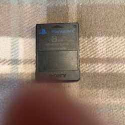Sony Playstation 2 8MB Memory Card