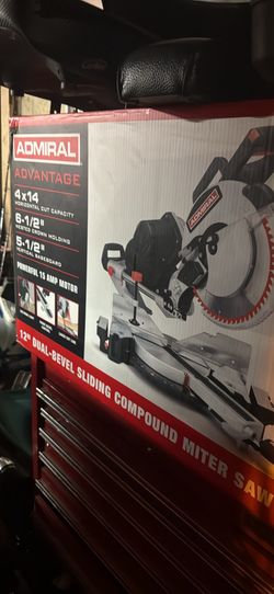 Sliding Dual Bevel Compound Miter Saw F2F only