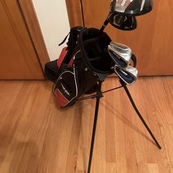 Tops Flite Kids (LH) used golf set (54”-60”)
