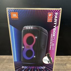 JBL Partybox Club 120 Portable Party Speaker Bundle  With Wireless Microphone