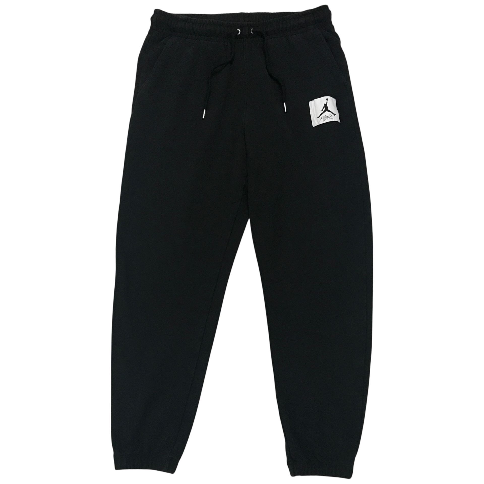 JORDAN SWEATPANTS MENS LARGE L BLACK SWEATS LOOSE FIT JOGGERS NIKE AIR JUMPMAN